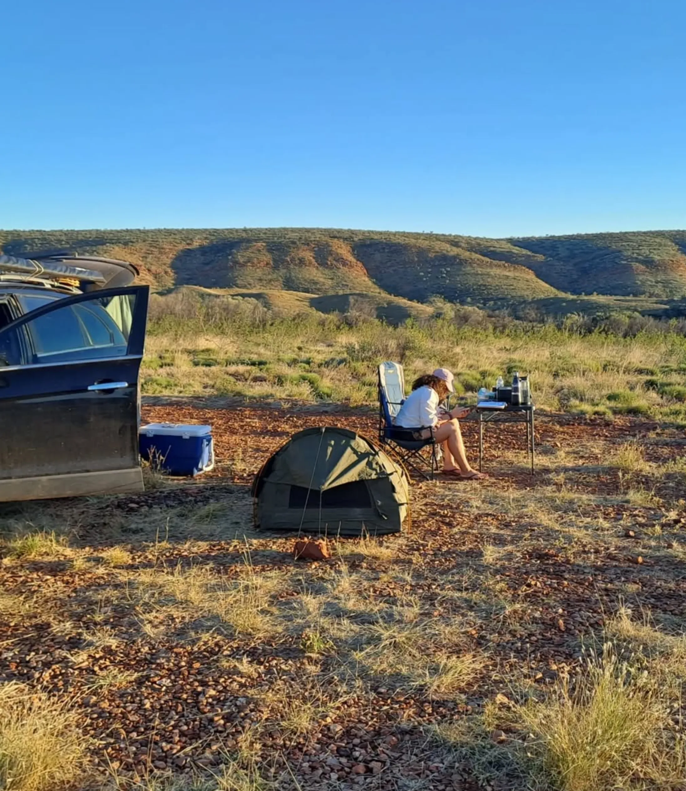 Camp kitchen, Larapinta