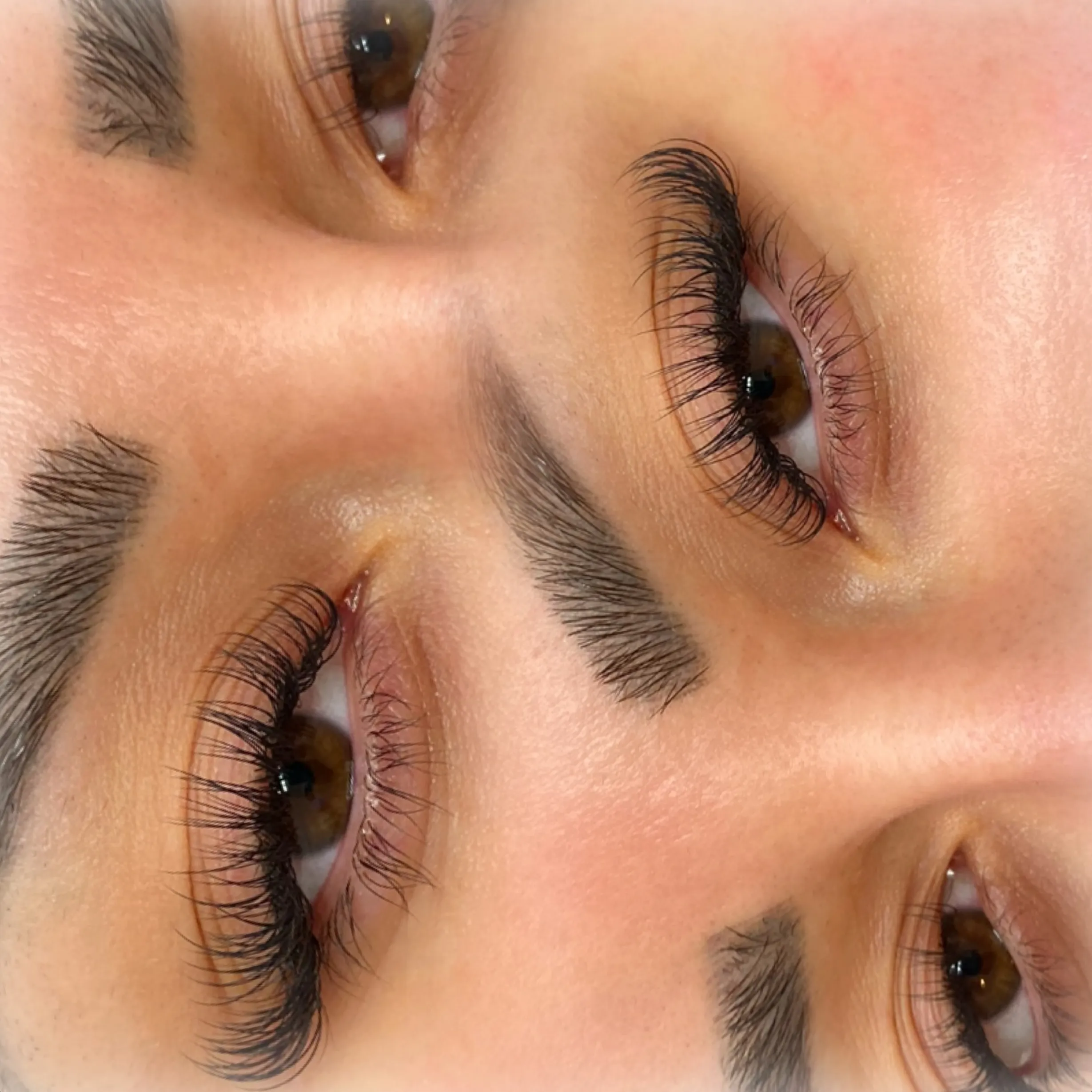lash glue residue